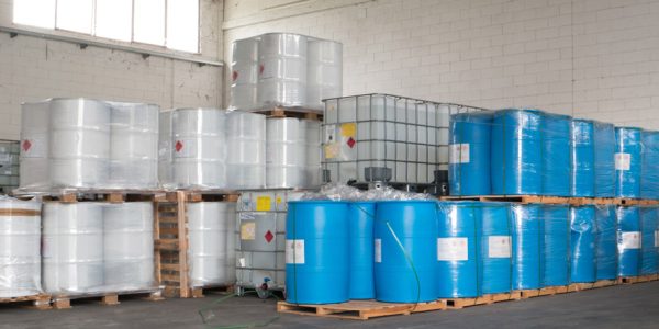 Warehouse at outdoor